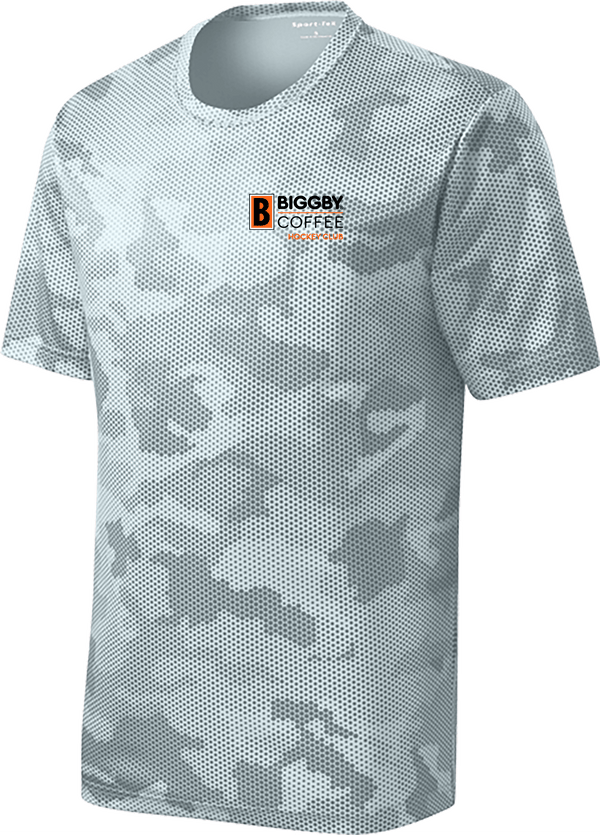 Biggby Coffee Hockey Club Youth CamoHex Tee