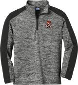 Princeton Tiger Lilies Youth PosiCharge  Electric Heather Colorblock 1/4-Zip Pullover