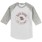 Dupage Black Bears Youth Colorblock Raglan Jersey