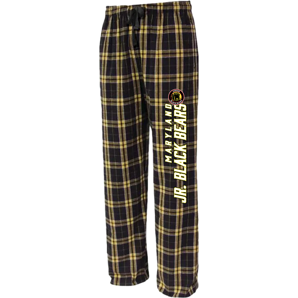 MD Jr. Black Bears Flannel Pant