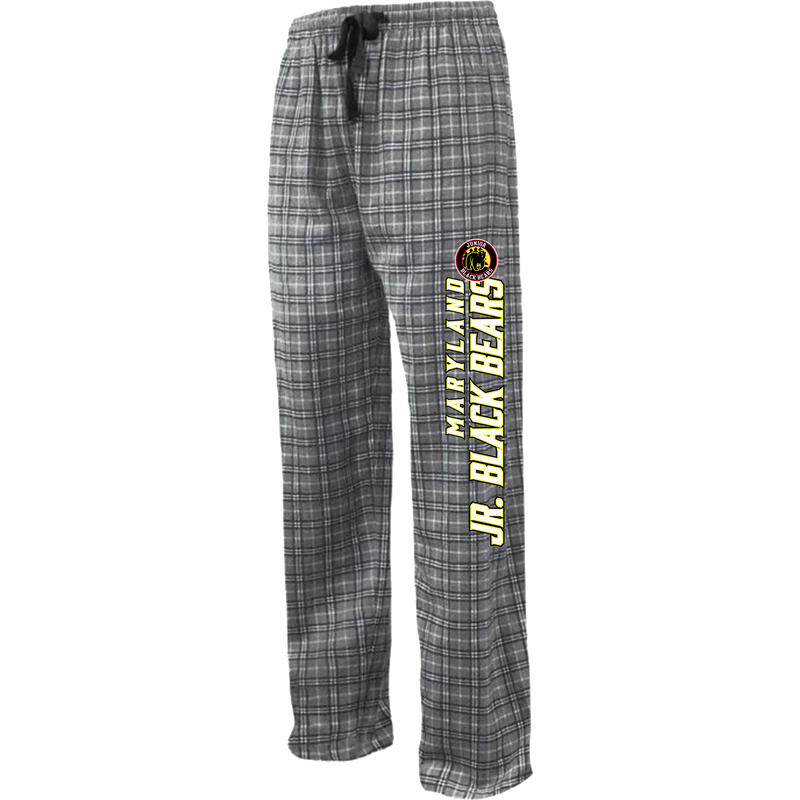 MD Jr. Black Bears Flannel Pant