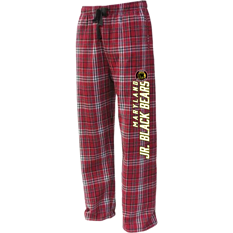 MD Jr. Black Bears Flannel Pant