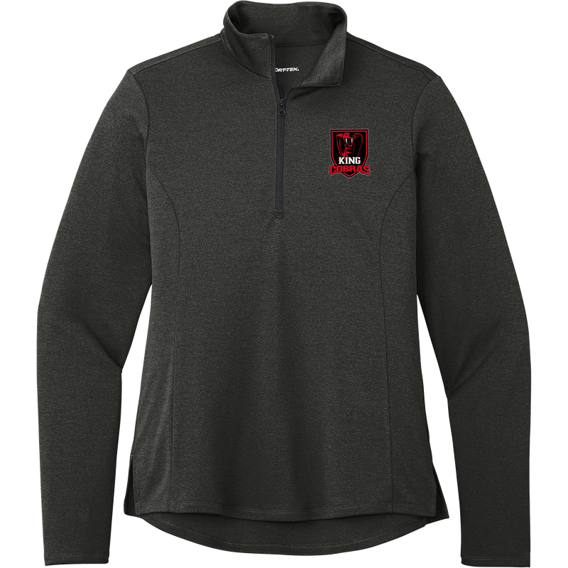 King Cobras Ladies Endeavor 1/2-Zip Pullover