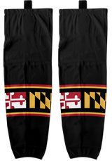 MD Jr Black Bears Sublimated Tech Socks